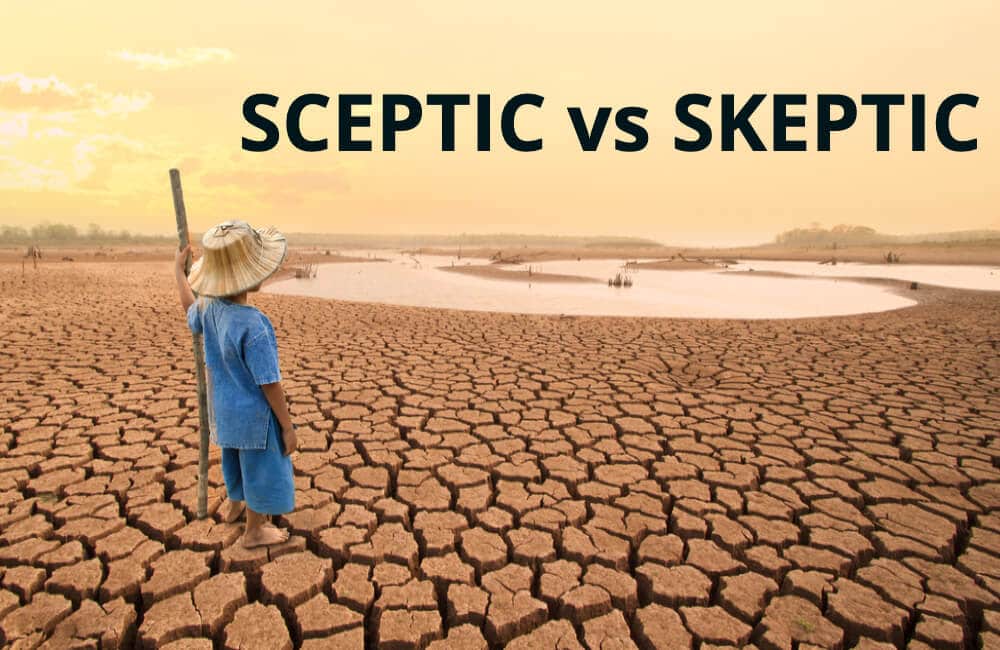 Q A Sceptic Vs Skeptic Australian Writers Centre